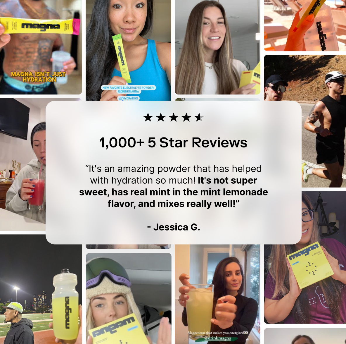 Magna | Magnesium Powered Electrolytes | Mint Lemonade