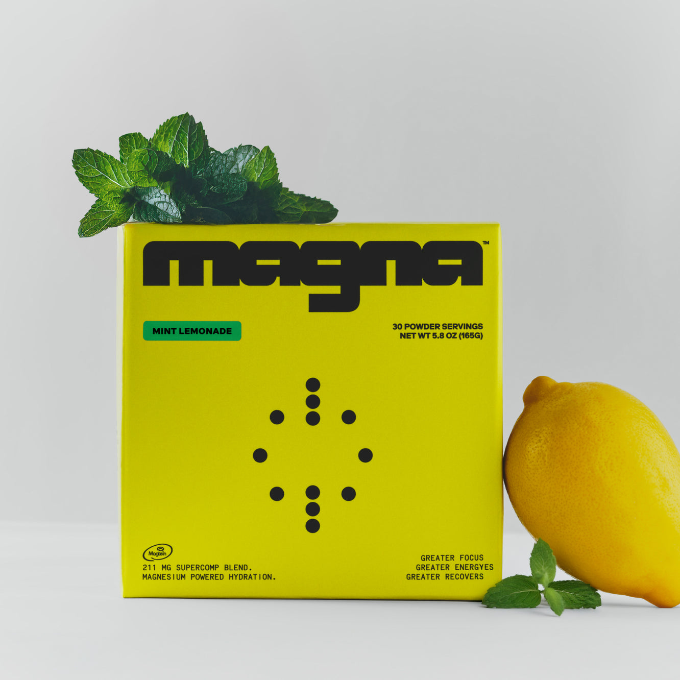 Magna | Magnesium Powered Electrolytes | Mint Lemonade