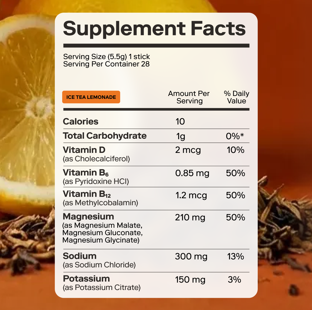 Magna | Magnesium Powered Electrolytes | Iced Tea Lemonade