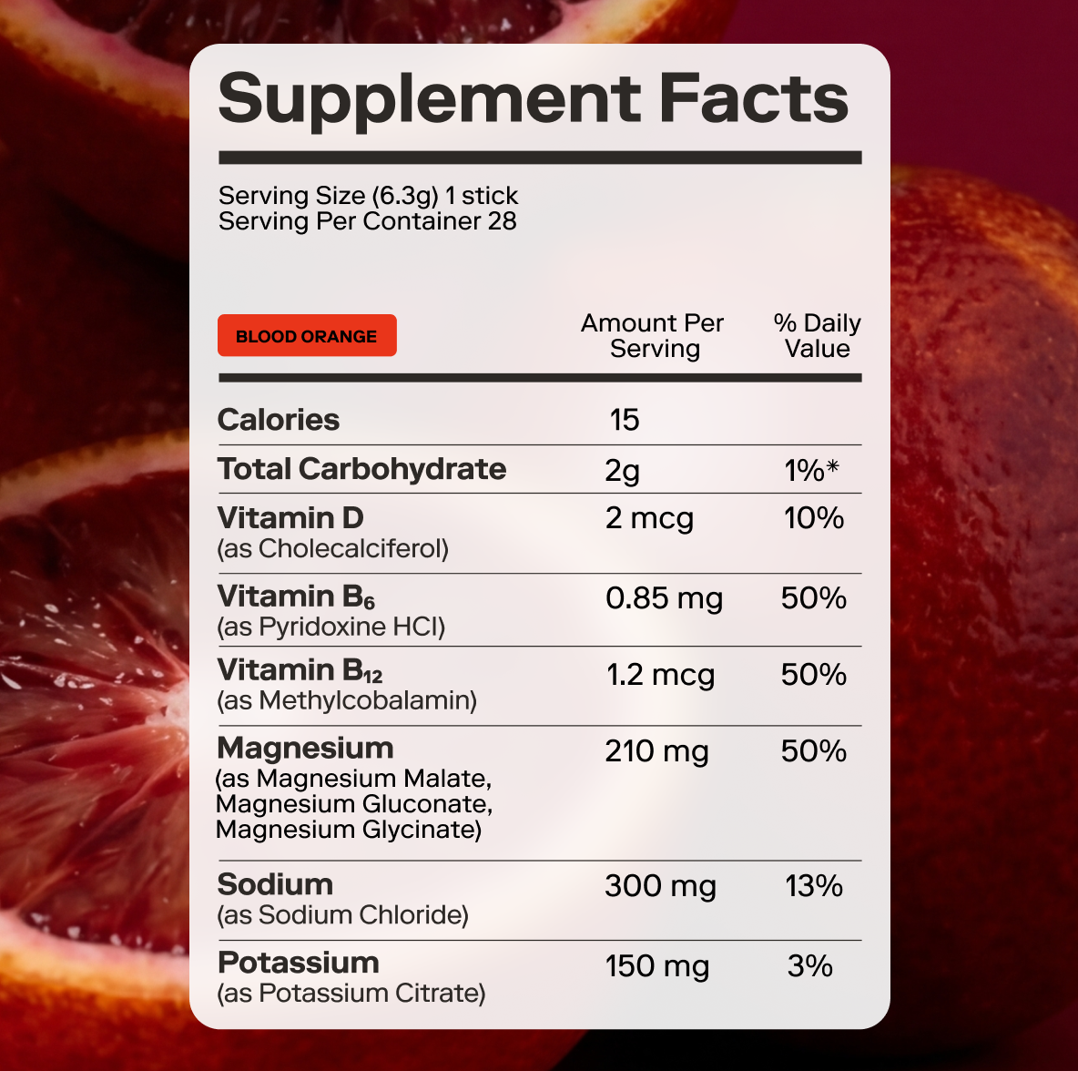 Magna | Magnesium Powered Electrolytes | Blood Orange